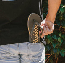 Load image into Gallery viewer, Plakkie Ushaka (Charcoal and Yellow)